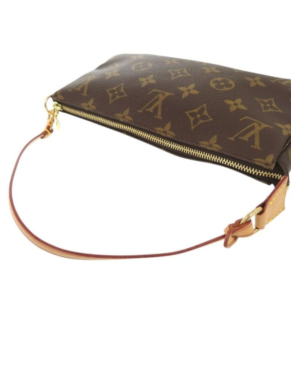 Louis Vuitton Pochette Accessoire Monogram Brown Accessory Pouch 1258 - Picture 5 of 10